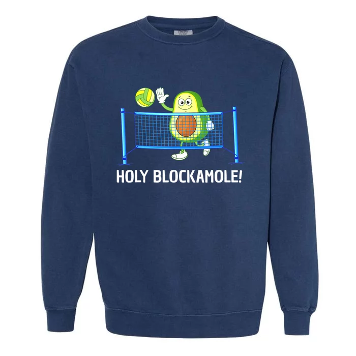 Funny Volleyball Design For Volleyball Players Garment-Dyed Sweatshirt