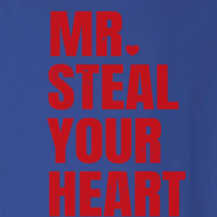 Funny Valentines Day Mr Steal Your Heart Gift Toddler Long Sleeve Shirt