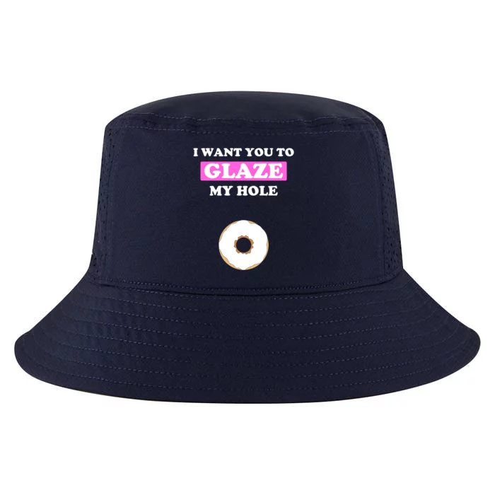 Fun Valentine's Day Gift For Him Naughty Glaze My Hole Donut Cute Gift Cool Comfort Performance Bucket Hat