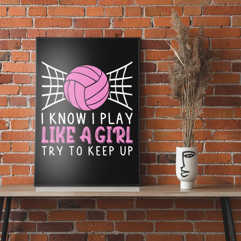 cute volleyball posters