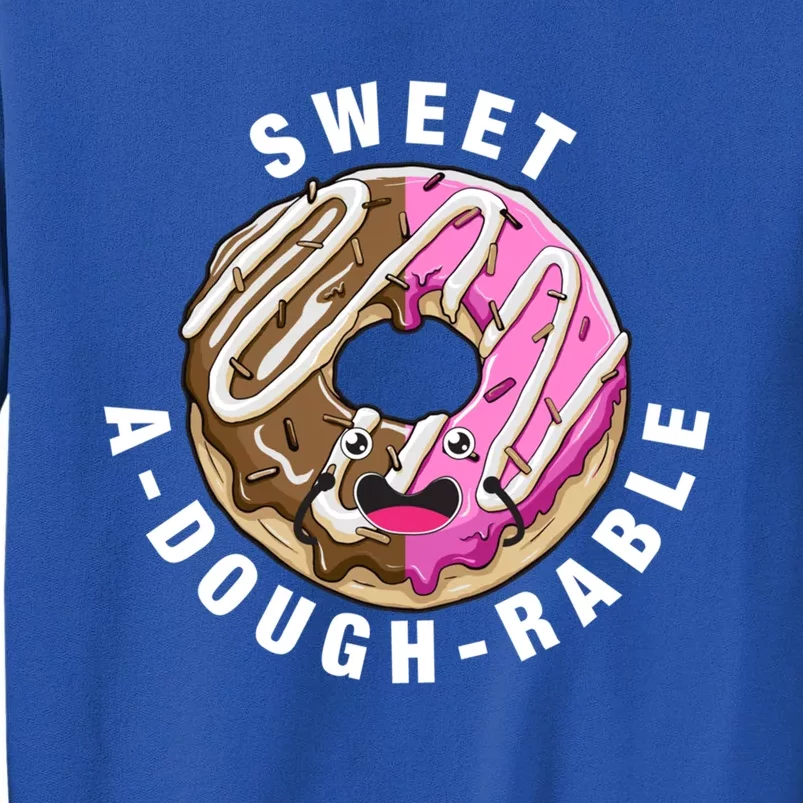 Funny Valentine's Day Agiftdoughgiftrable Adorable Food Donut Puns Gift Sweatshirt