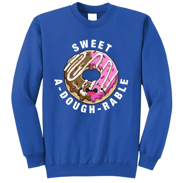 Funny Valentine's Day Agiftdoughgiftrable Adorable Food Donut Puns Gift Sweatshirt