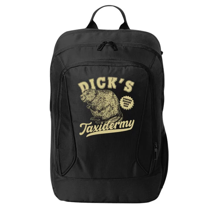 Funny Vintage Dick's Taxidermy City Backpack