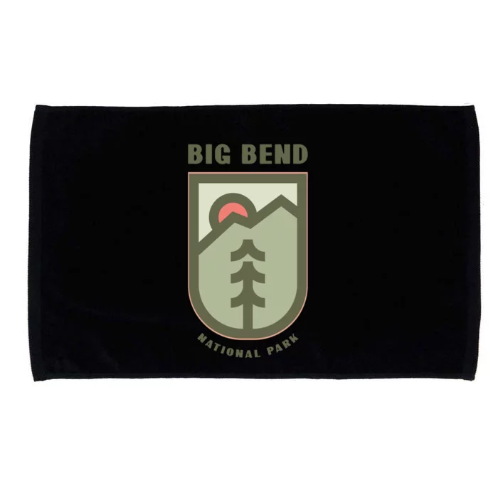 Family Vacation Design Funny Gift Big Bend National Park Gift Microfiber Hand Towel