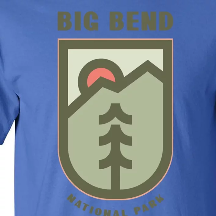 Family Vacation Design Funny Gift Big Bend National Park Gift Tall T-Shirt