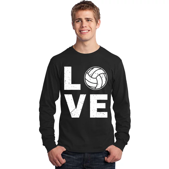 Funny Volleyball Design For Ball Volleyball Player Long Sleeve Shirt