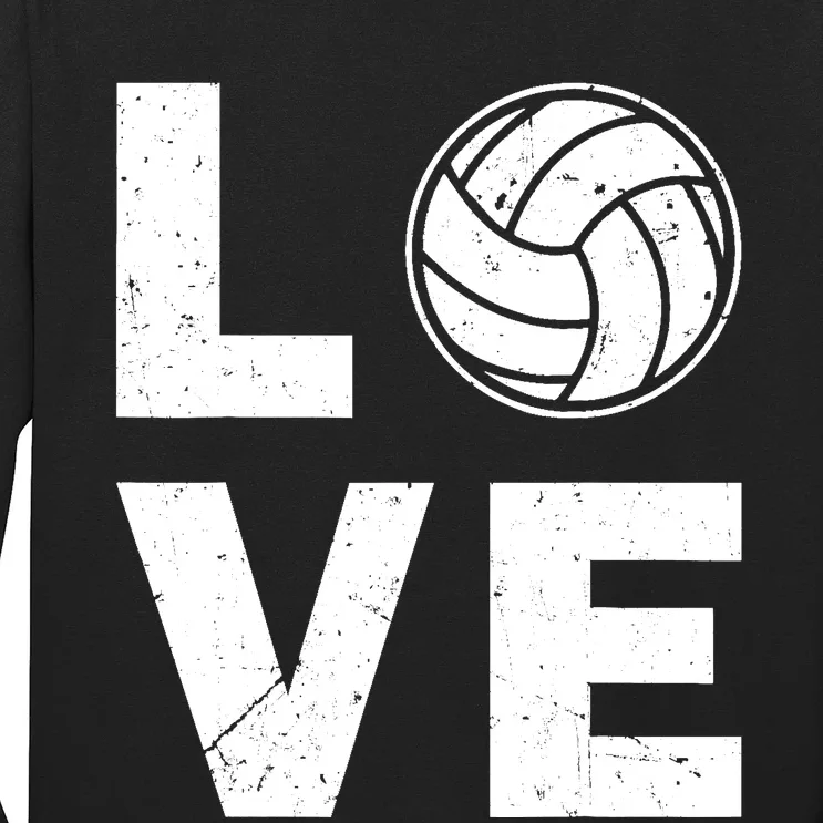 Funny Volleyball Design For Ball Volleyball Player Long Sleeve Shirt