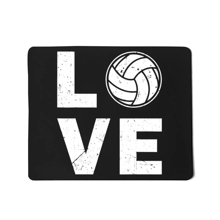 Funny Volleyball Design For Ball Volleyball Player Mousepad