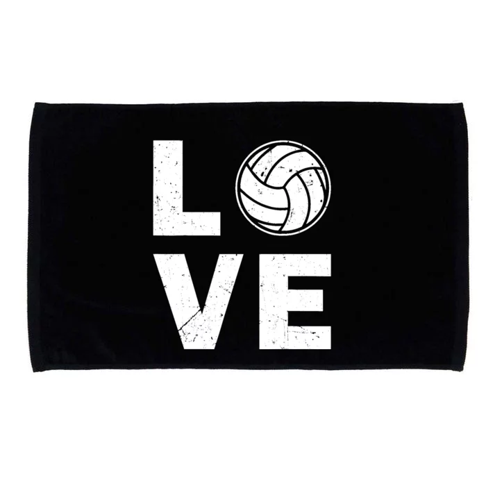 Funny Volleyball Design For Ball Volleyball Player Microfiber Hand Towel