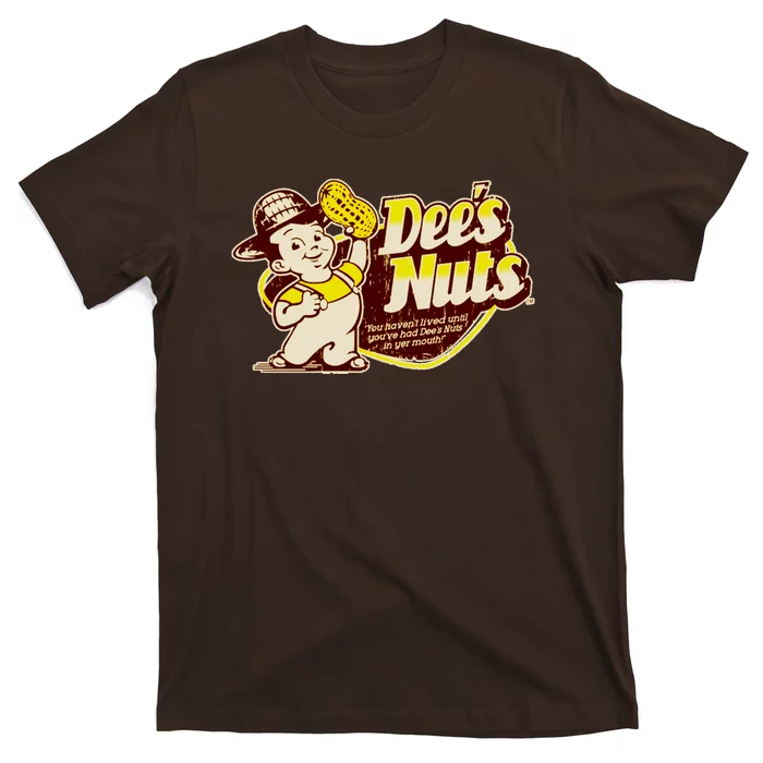 Funny Vintage Dee's Nuts Logo T-Shirt