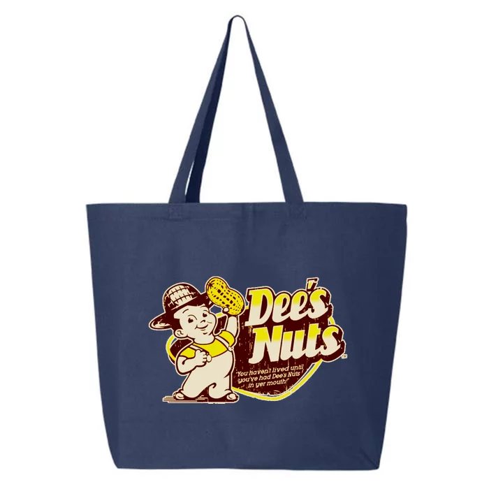 Funny Vintage Dee's Nuts Logo 25L Jumbo Tote