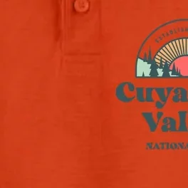 Family Vacation Design Cute Gift Retro Cuyahoga Valley National Park Gift Dry Zone Grid Performance Polo