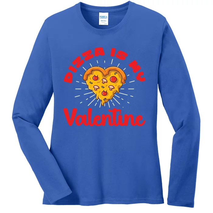 Funny Valentine's Day Pizza Lovers Pizza Chefs Pizza Party Funny Gift Ladies Long Sleeve Shirt