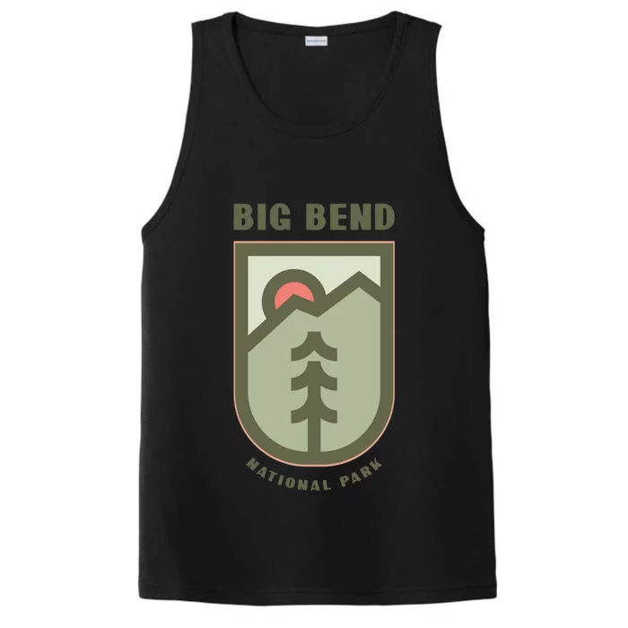 Family Vacation Design Great Gift Big Bend National Park Gift Performance Tank