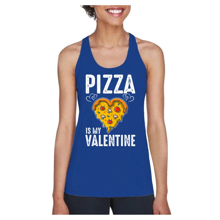 Funny Valentine's Day Pizza Makers Pizza Chefs Pizza Party Funny Gift Women's Racerback Tank