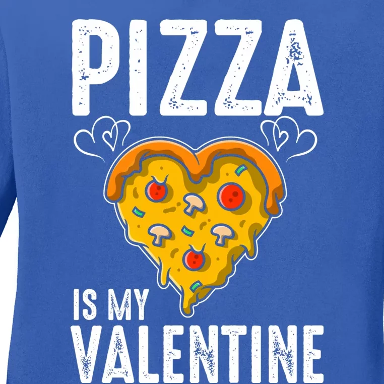 Funny Valentine's Day Pizza Makers Pizza Chefs Pizza Party Funny Gift Ladies Long Sleeve Shirt