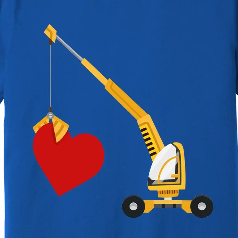 Funny Valentine Day Gift Truck Love Gift Premium T-Shirt