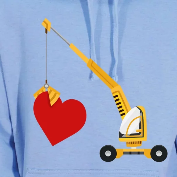 Funny Valentine Day Gift Truck Love Gift Unisex Surf Hoodie