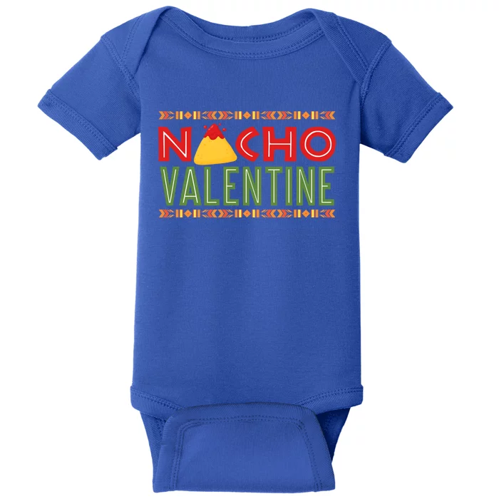 Funny Valentines Day Food Pun Mexican Gift Gift Baby Bodysuit