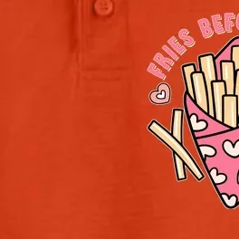 Funny Valentines Day Fries Before Guys French Fries Lover Dry Zone Grid Performance Polo