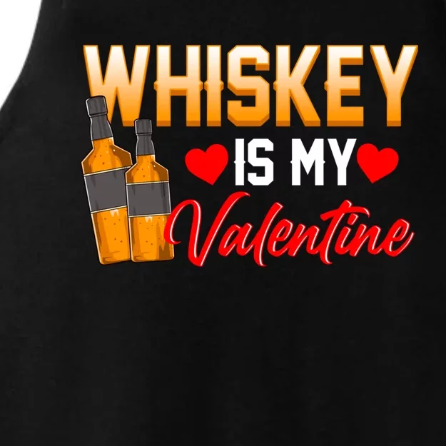 Funny Valentine's Day Gift For Single Whiskey Ers Cool Gift Ladies Tri-Blend Wicking Tank