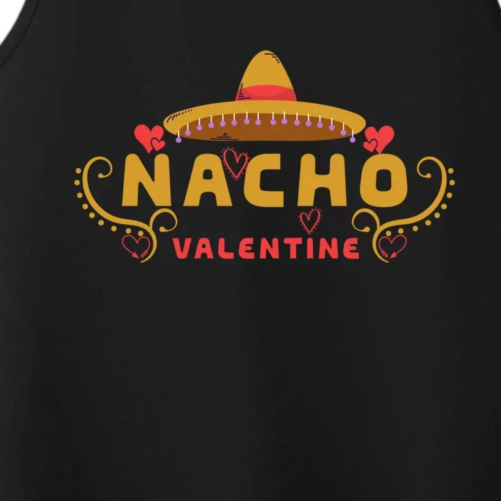 Funny Valentines Day Nacho Valentines Couple Matching Gift Performance Tank