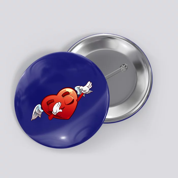 Funny Valentine's Day Dabbing Gift Button