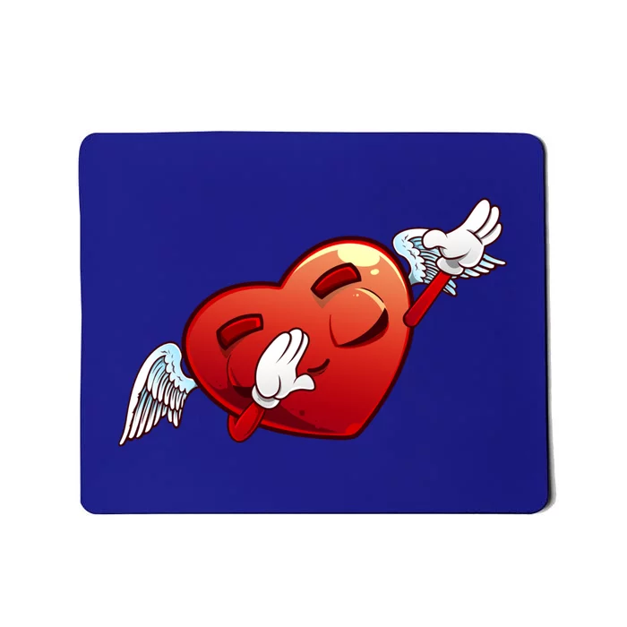 Funny Valentine's Day Dabbing Gift Mousepad