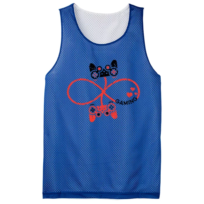 Funny Valentine's Day Gamer Cute Gift Mesh Reversible Basketball Jersey Tank