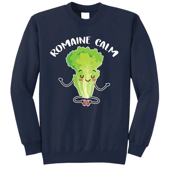 Funny Vegan Definition Herbivorous Retro Romaine Calm Tall Sweatshirt