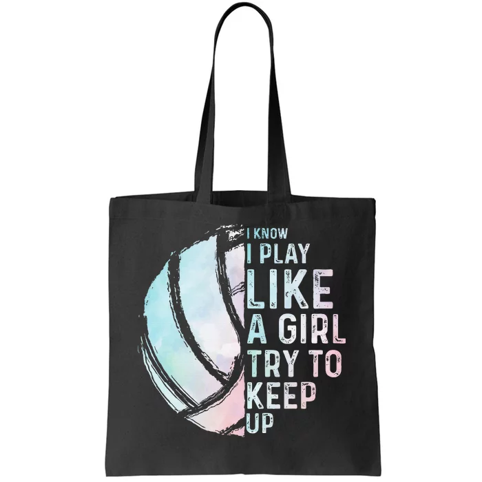 Funny Volleyball Design Women N Sports Lovers Tote Bag