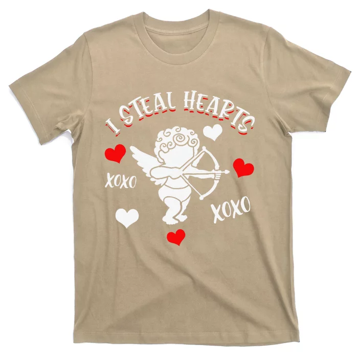 FUNNY VALENTINE'S DAYs Heartbreaker I Steal Hearts T-Shirt