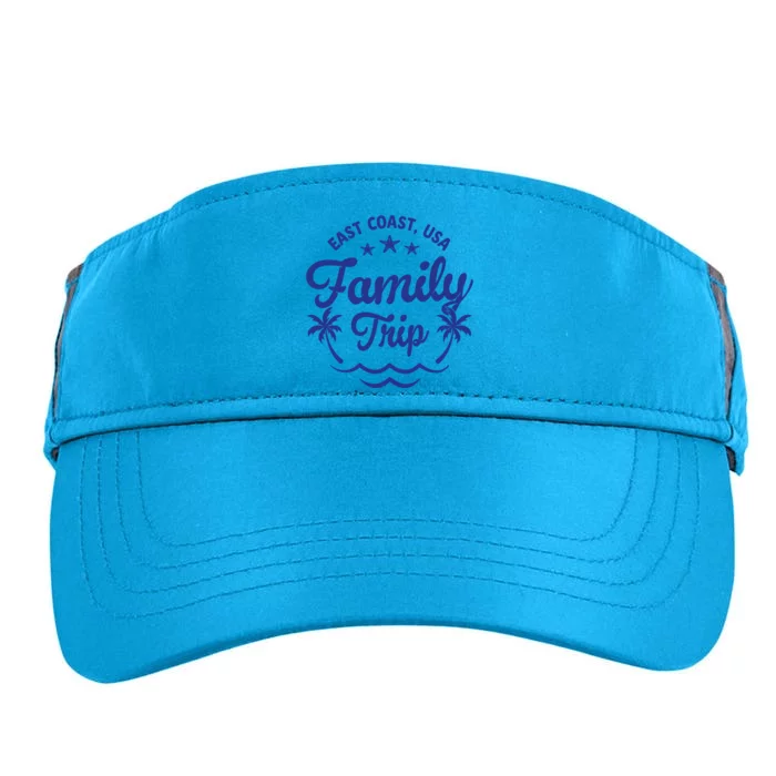 Family Vacation East Coast Gift Adult Drive Performance Visor