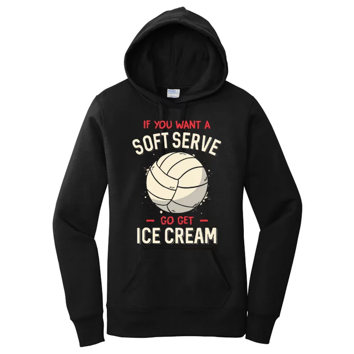 Funny Volleyball Evolution Players Women's Pullover Hoodie