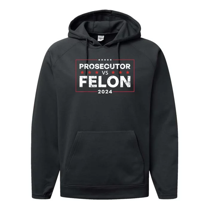 Funny Voting Election 2024 Performance Fleece Hoodie