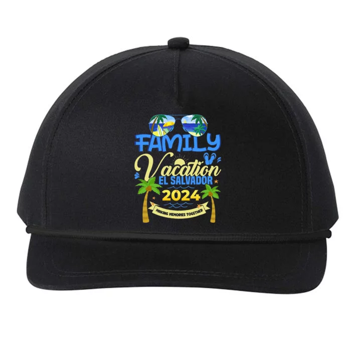 Family Vacation El Salvador 2024 Cruise Summer Snapback Five-Panel Rope Hat