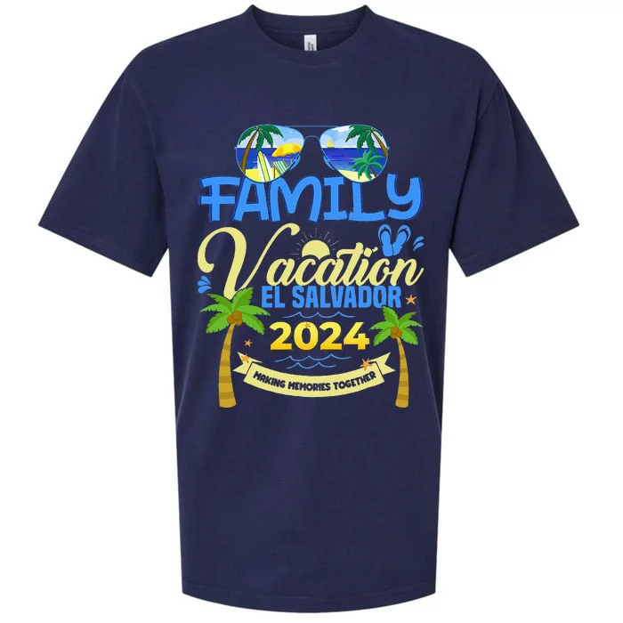 Family Vacation El Salvador 2024 Cruise Summer Sueded Cloud Jersey T-Shirt