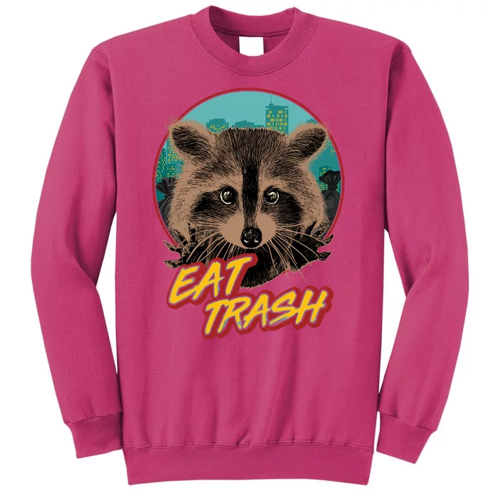 Funny Vintage Eat Trash Raccoon Sweatshirt