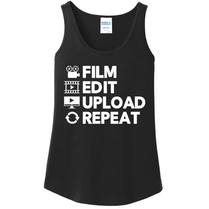 Funny Video Editing Gift Film Making Gift For Video Editor Ladies Essential Tank