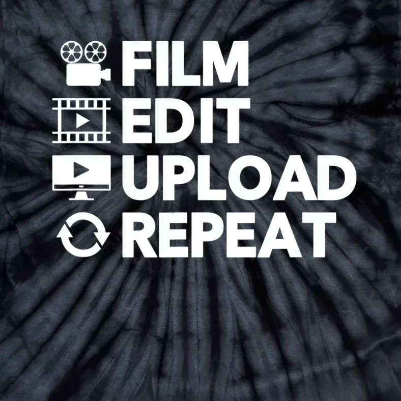 Funny Video Editing Gift Film Making Gift For Video Editor Tie-Dye T-Shirt