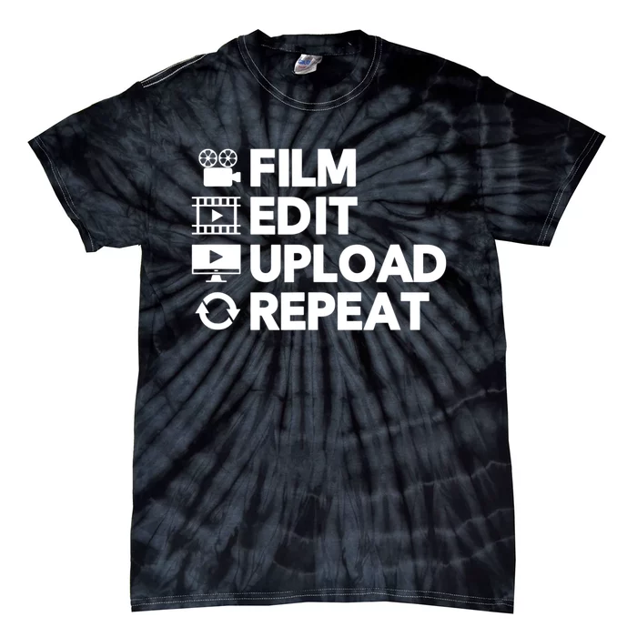 Funny Video Editing Gift Film Making Gift For Video Editor Tie-Dye T-Shirt