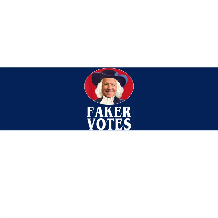 Faker Votes Funny Joe Biden Election Bumper Sticker