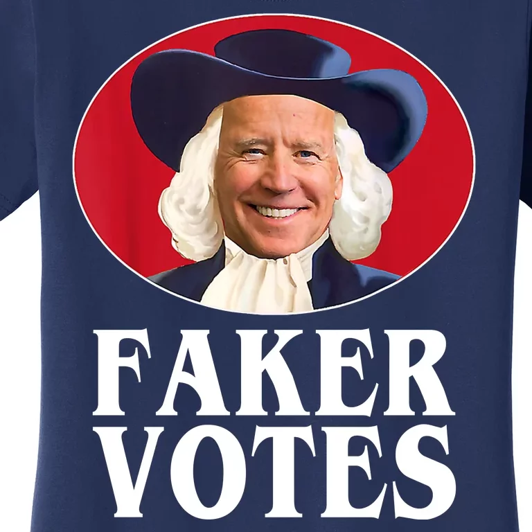 Faker Votes Funny Joe Biden Election Women's T-Shirt