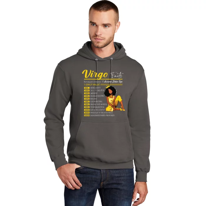 Funny Virgo Facts Awesome Zodiac Sign Horoscope Birthday Hoodie