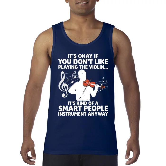 Funny Violin For Men Women Music Instrument Player Musicians Tank Top