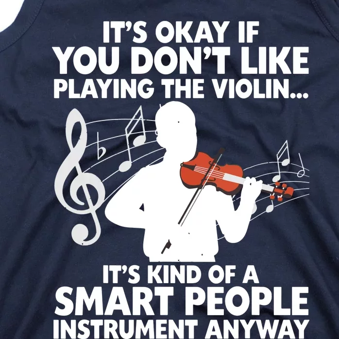 Funny Violin For Men Women Music Instrument Player Musicians Tank Top