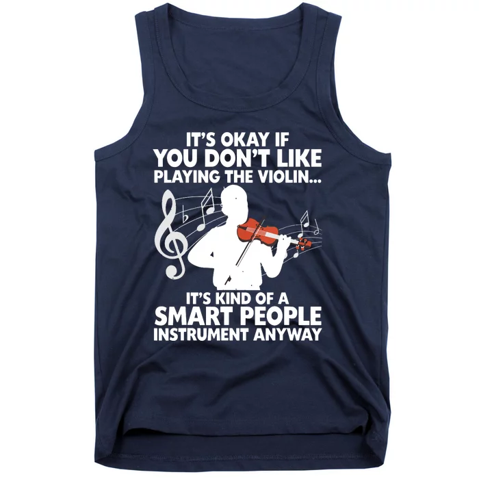 Funny Violin For Men Women Music Instrument Player Musicians Tank Top