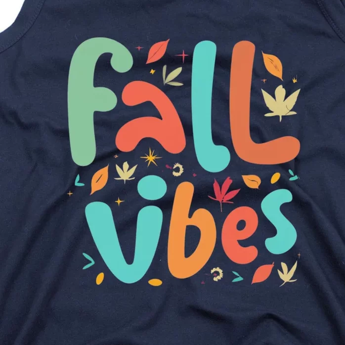 Fall Vibes Funny Tank Top