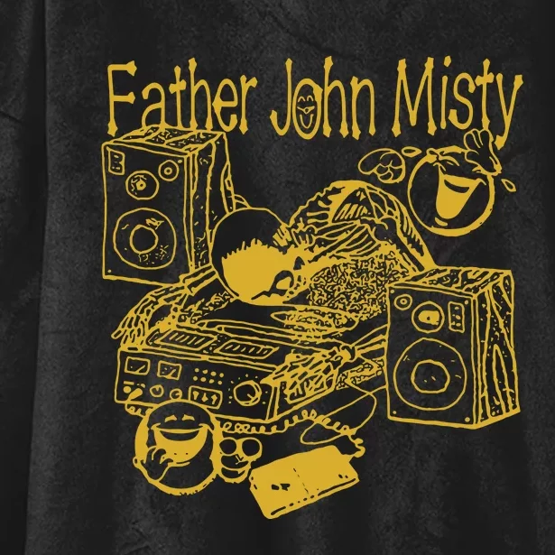 Favorite Vegetable Father John Misty Hooded Wearable Blanket