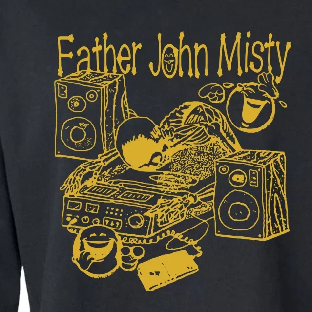 Favorite Vegetable Father John Misty Cropped Pullover Crew